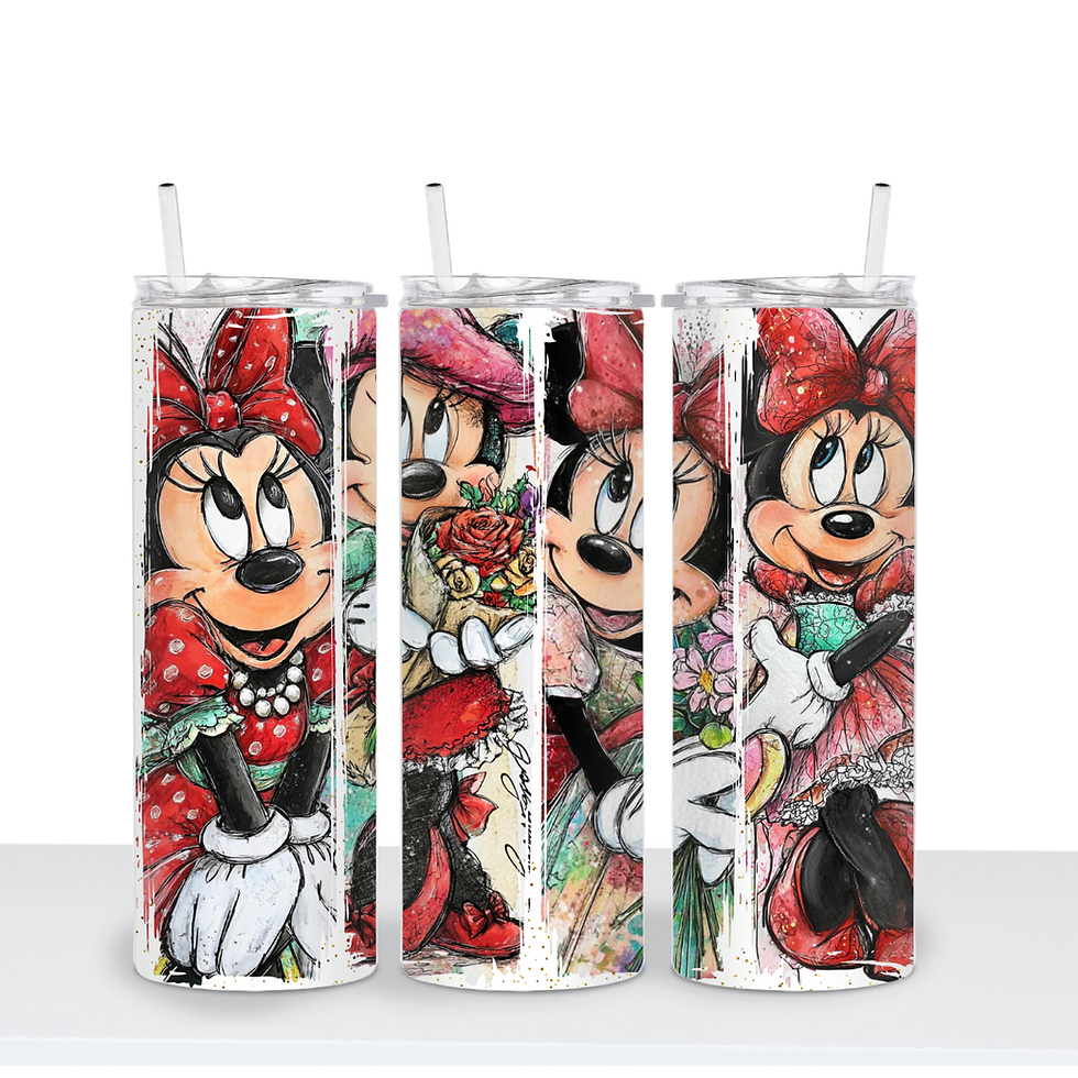 Minnie Xmas Tumbler