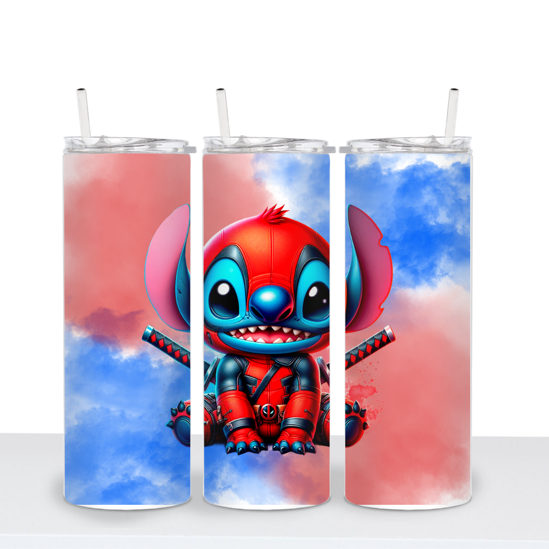Dead Pool Stitchhyy Tumbler