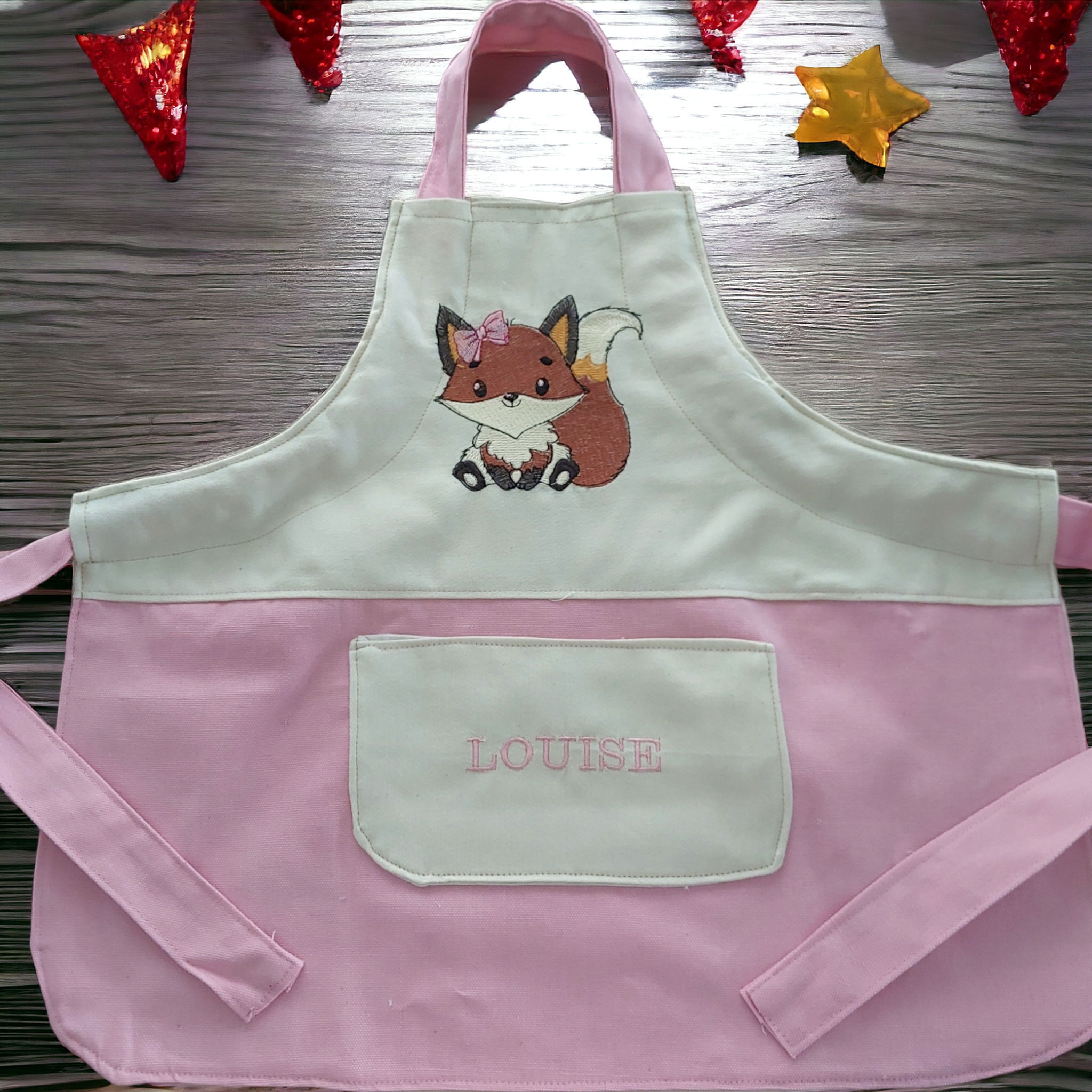 tablier évolutif renarde fabrication artisanale Française