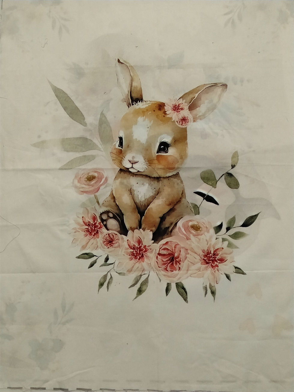 couverture bébé lapin personnalisée doublée polaire