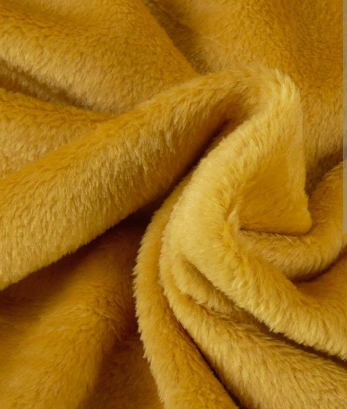 Miniature : polaire jaune  fait main accessoires bébés personnalisés