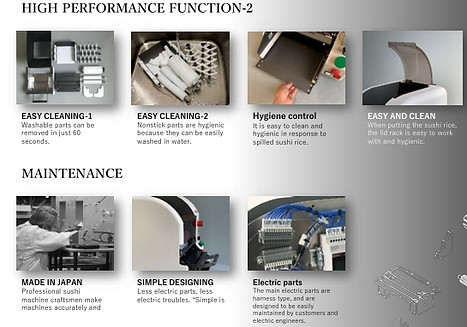 Sushi Roll Machine, TSM-900RS-R description
