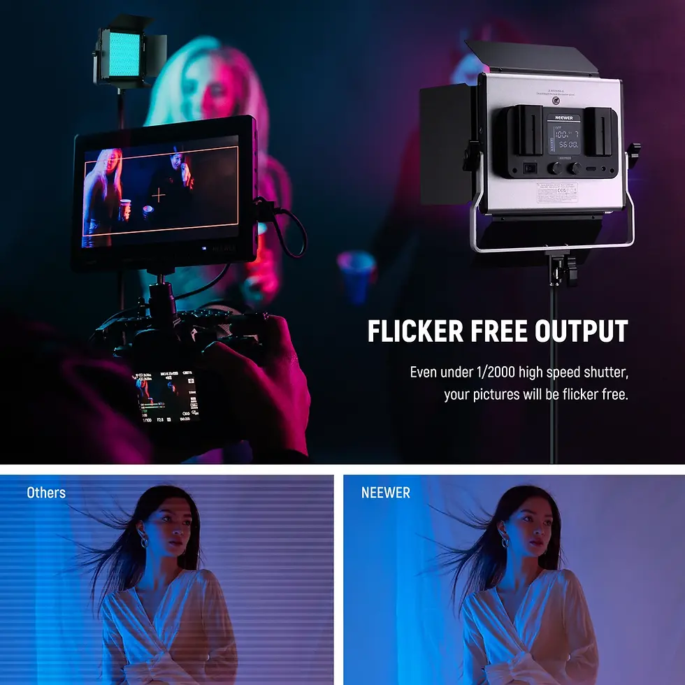 Miniatura: Luces LED de vídeo RGB660 PRO II Neewer