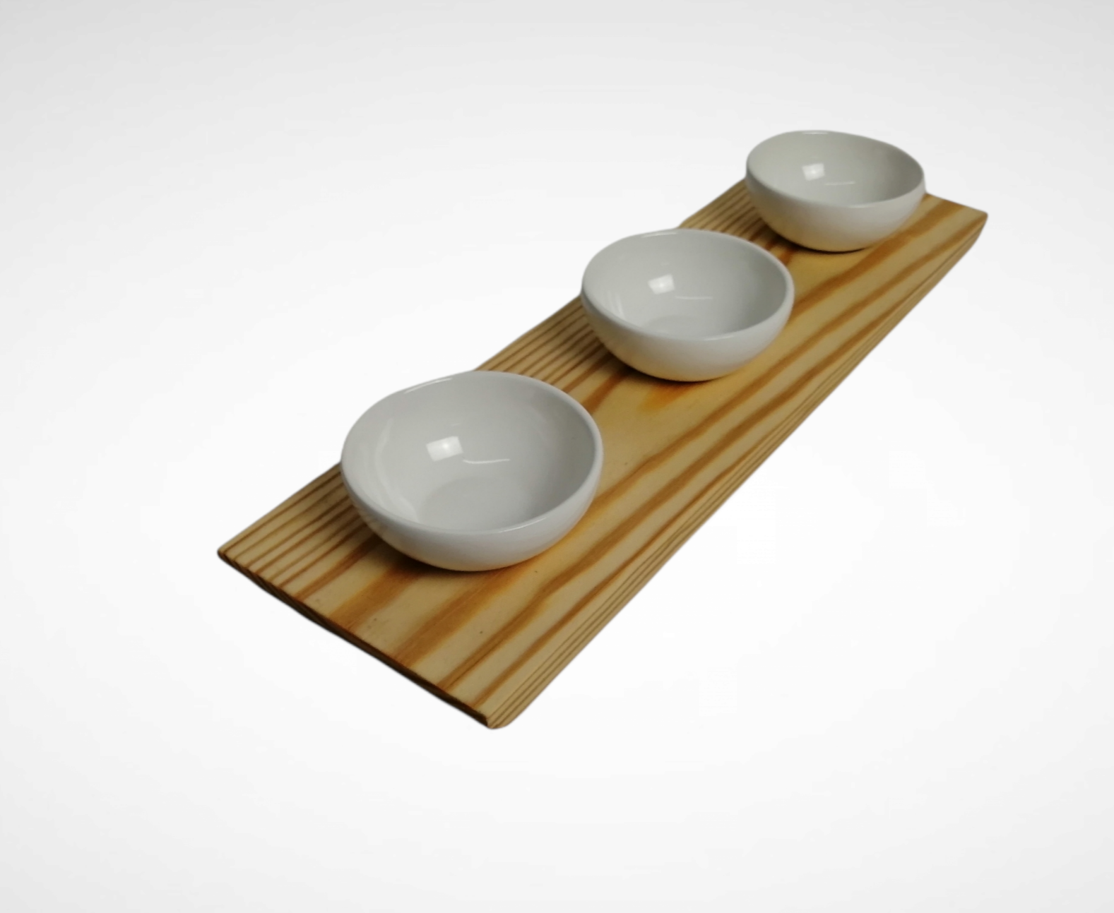 Tábua para Entradas com 3 tijelas