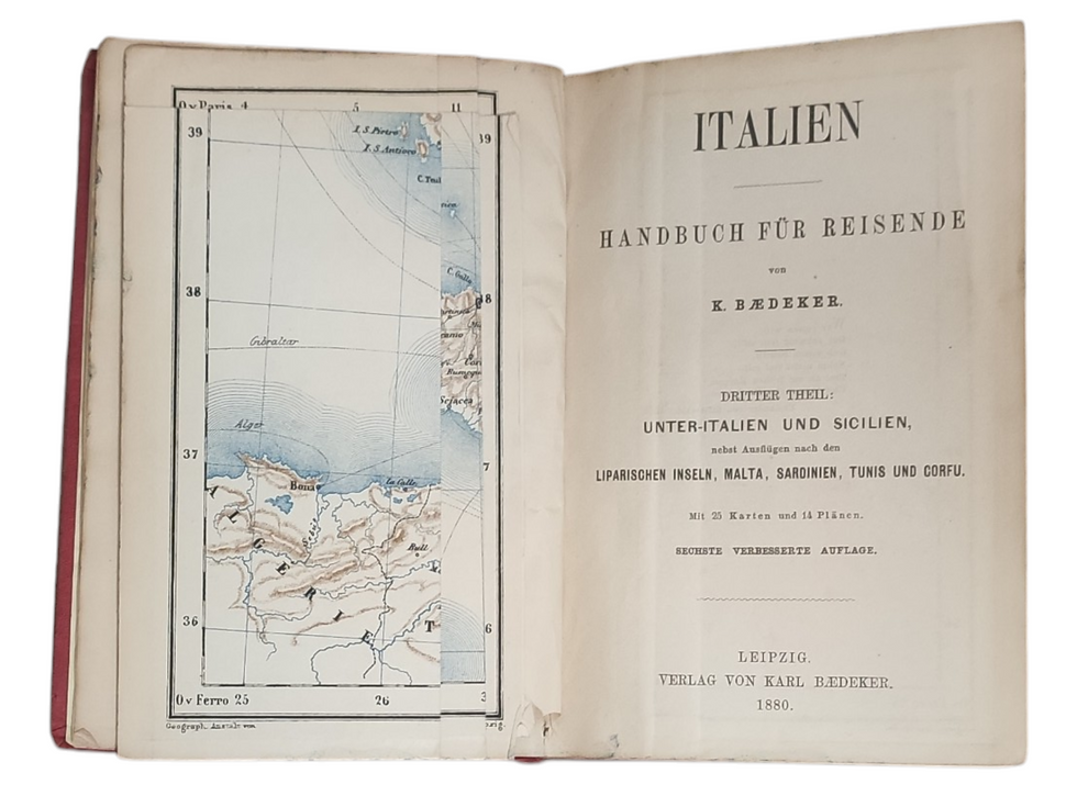 Miniatúra: Baedeker Karl, Baedekers Unter-Italien