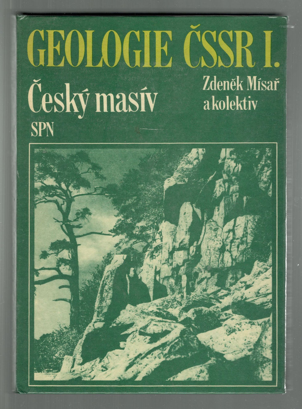 Thumbnail: Mísař Zdeněk, Geologie ČSSR I., Český masív