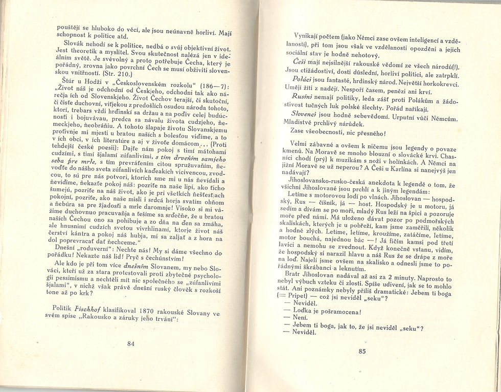 Thumbnail: Mahen Jiří, Knížka o českém charakteru