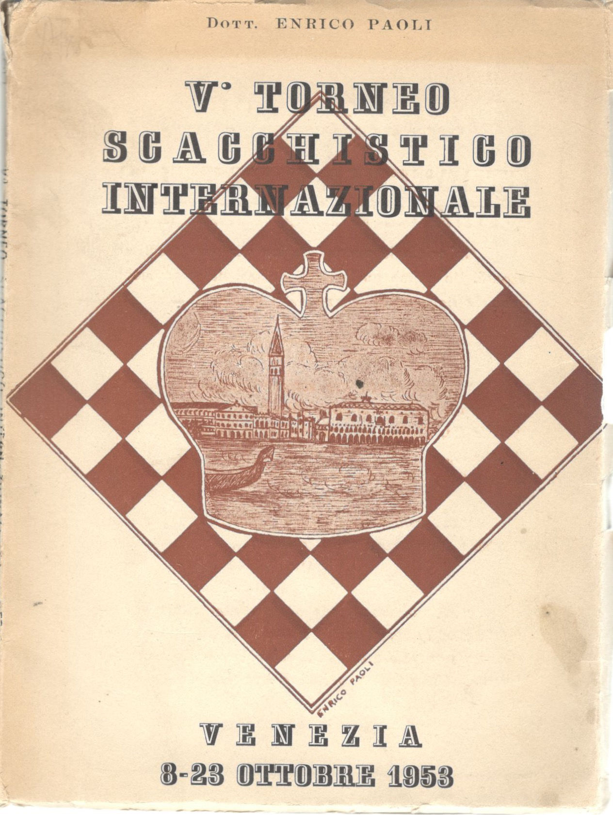 V° Torneo Scacchistico Internazionale, Venezia 1953