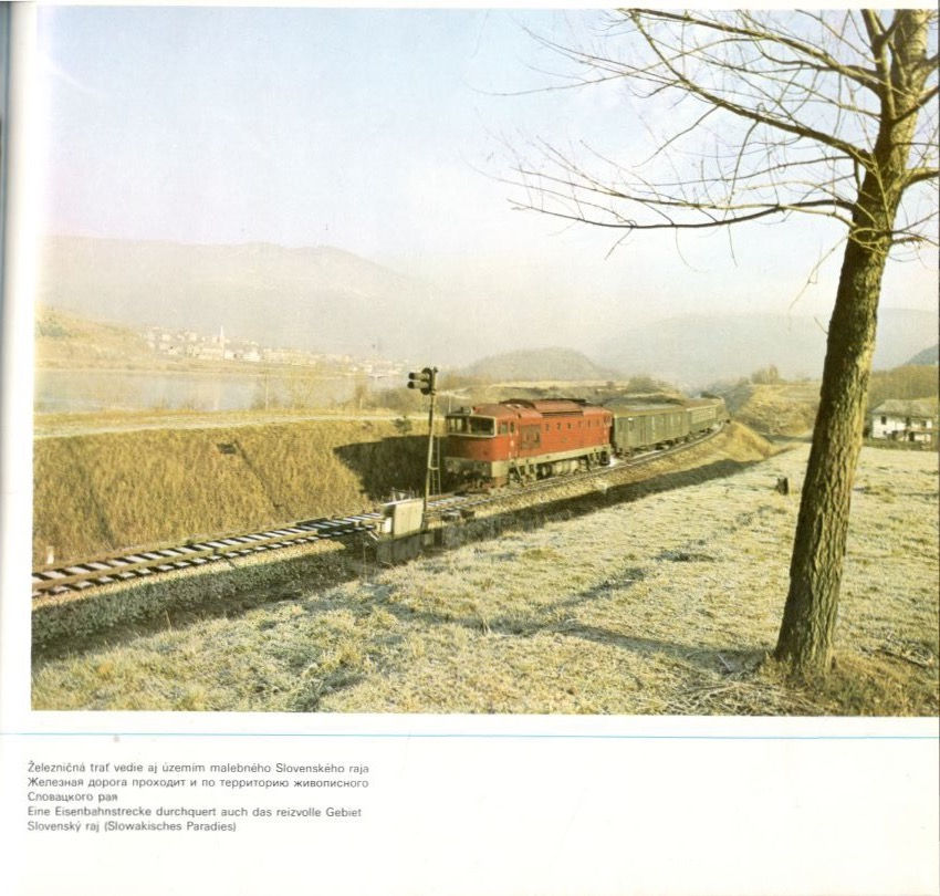 Miniatúra: Barančok Jozef - Jiroušek Ladislav, Železnice na Slovensku