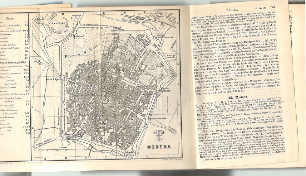 Miniatúra: Baedeker Karl, Baedekers Ober-Italien