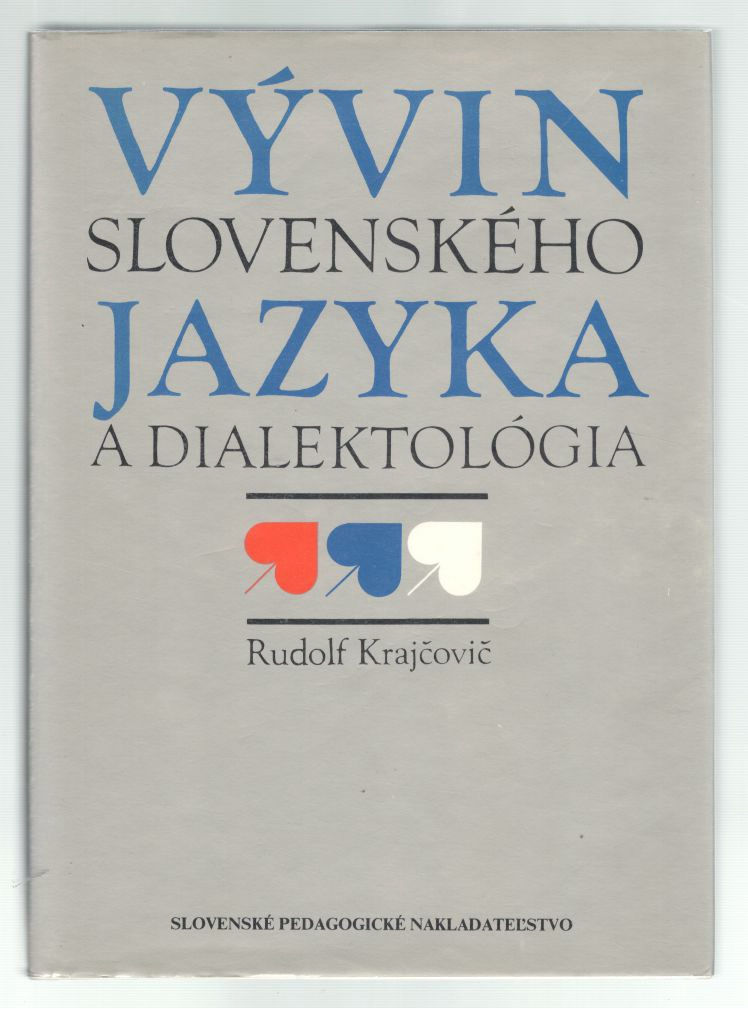 Thumbnail: Krajčovič Rudolf, Vývin slovenského jazyka a dialektológia