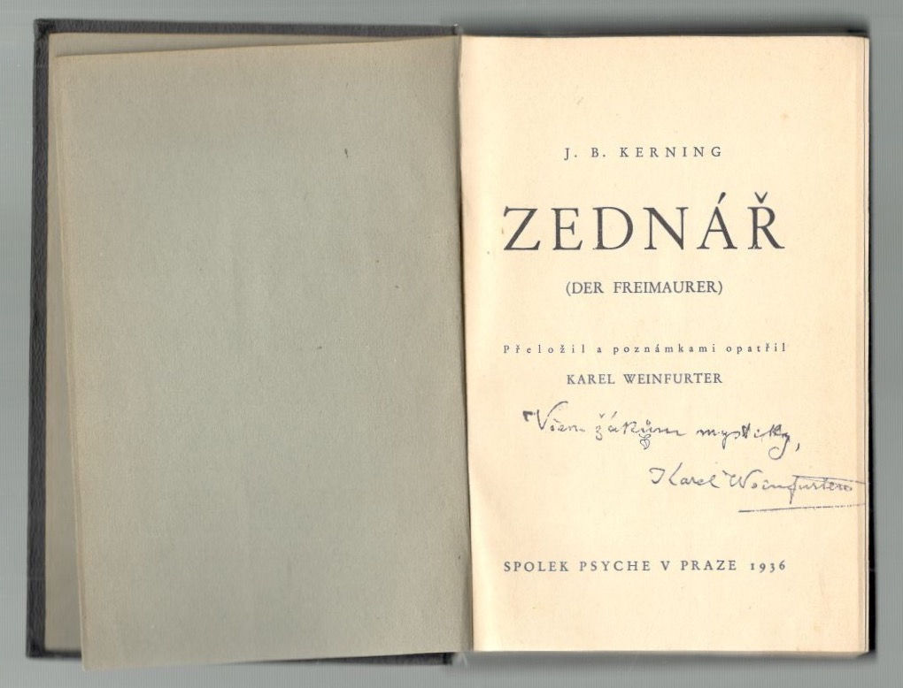 Kerning J. B., Zednář