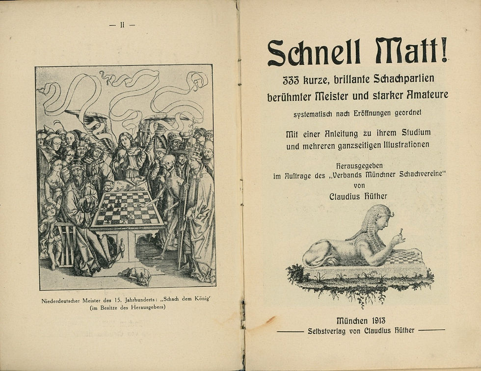 Thumbnail: Schnell Matt! 333 kurze, brillante Schachpartien