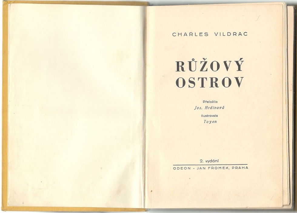 Miniatúra: Vildrac Charles, Růžový ostrov
