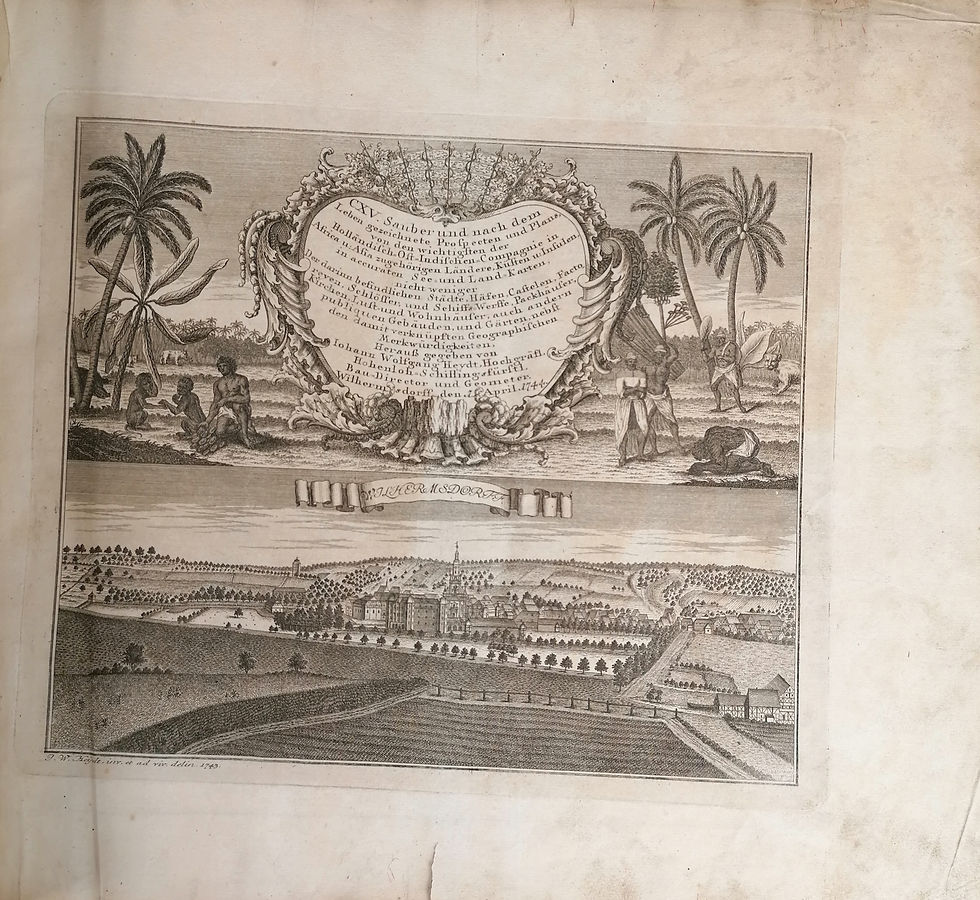 Thumbnail: Johann Wolfgang Heydt, Schau-Platz von Africa und Ost-Indien