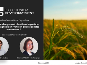 Comment le changement climatique impacte la production agricole en France et quelles sont les alternatives ?