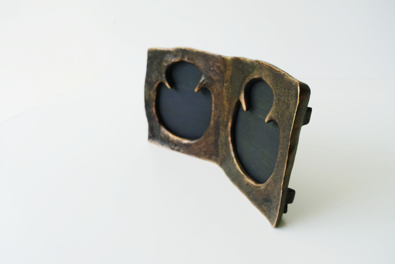 Double Rhino track photo frame