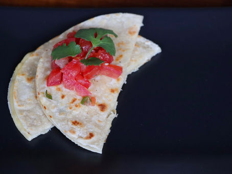 Cheese Quesadilla with Pico de Gallo