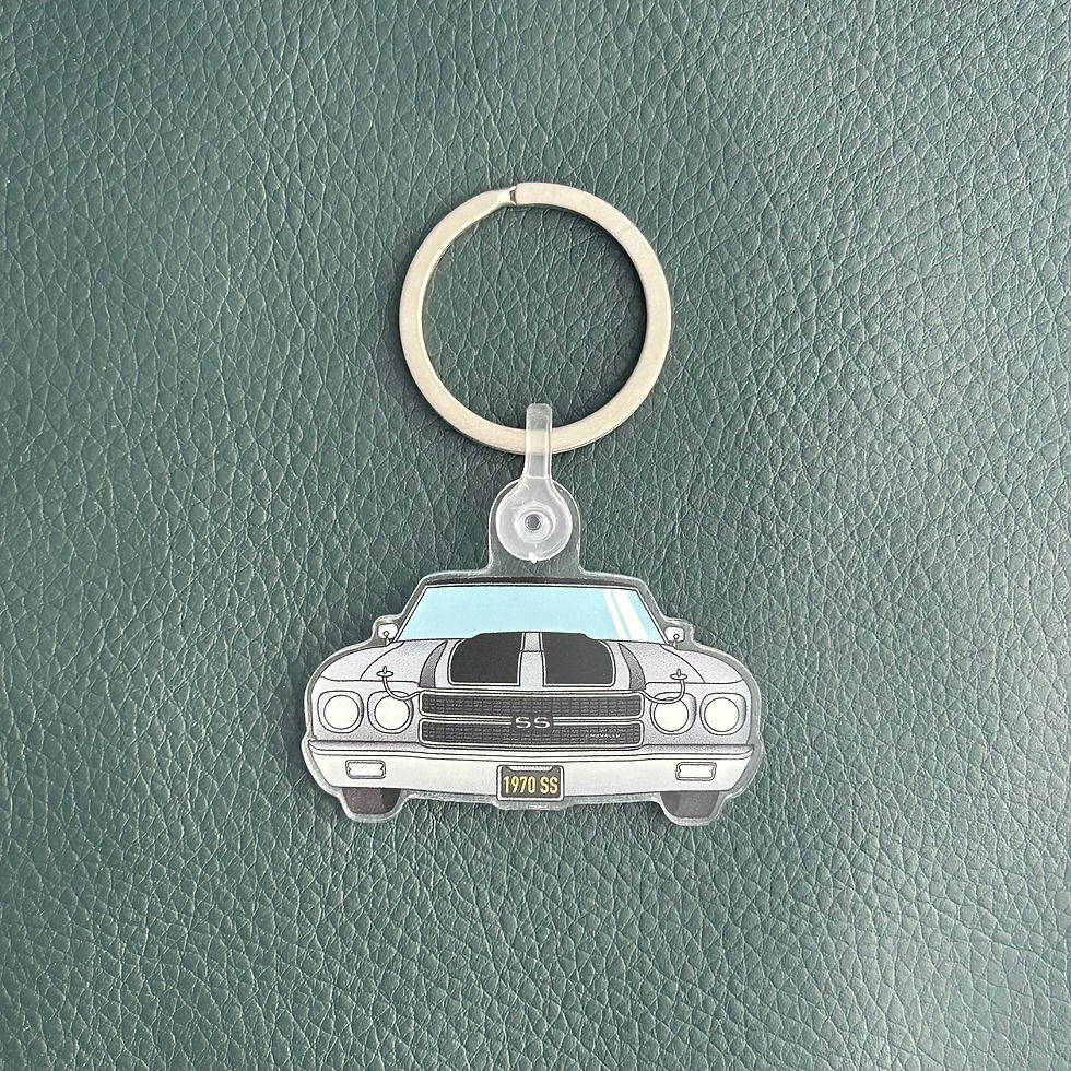 Thumbnail: 1970 Chevy Chevelle Acrylic Keychain