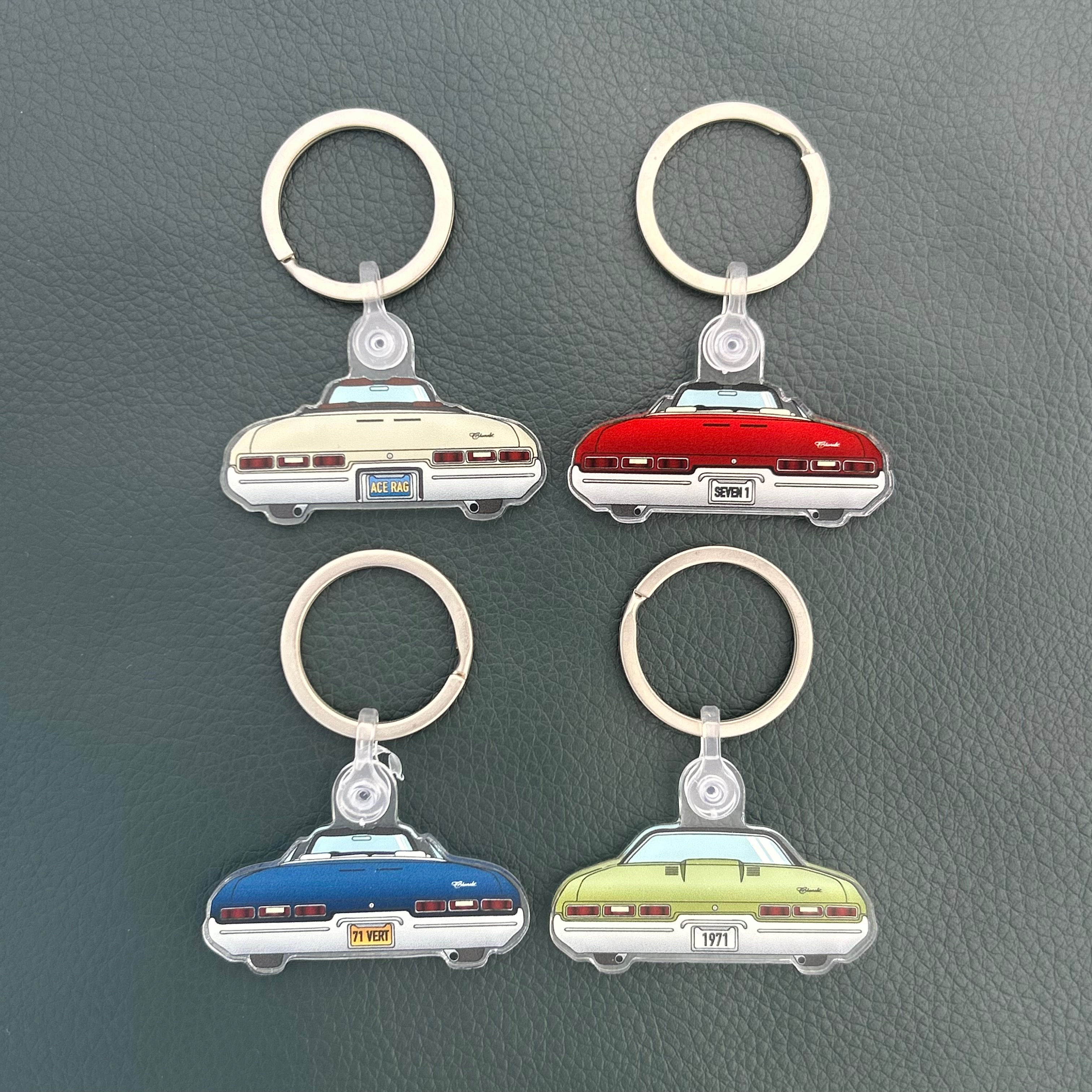 1971 Chevy Impala Acrylic Keychain