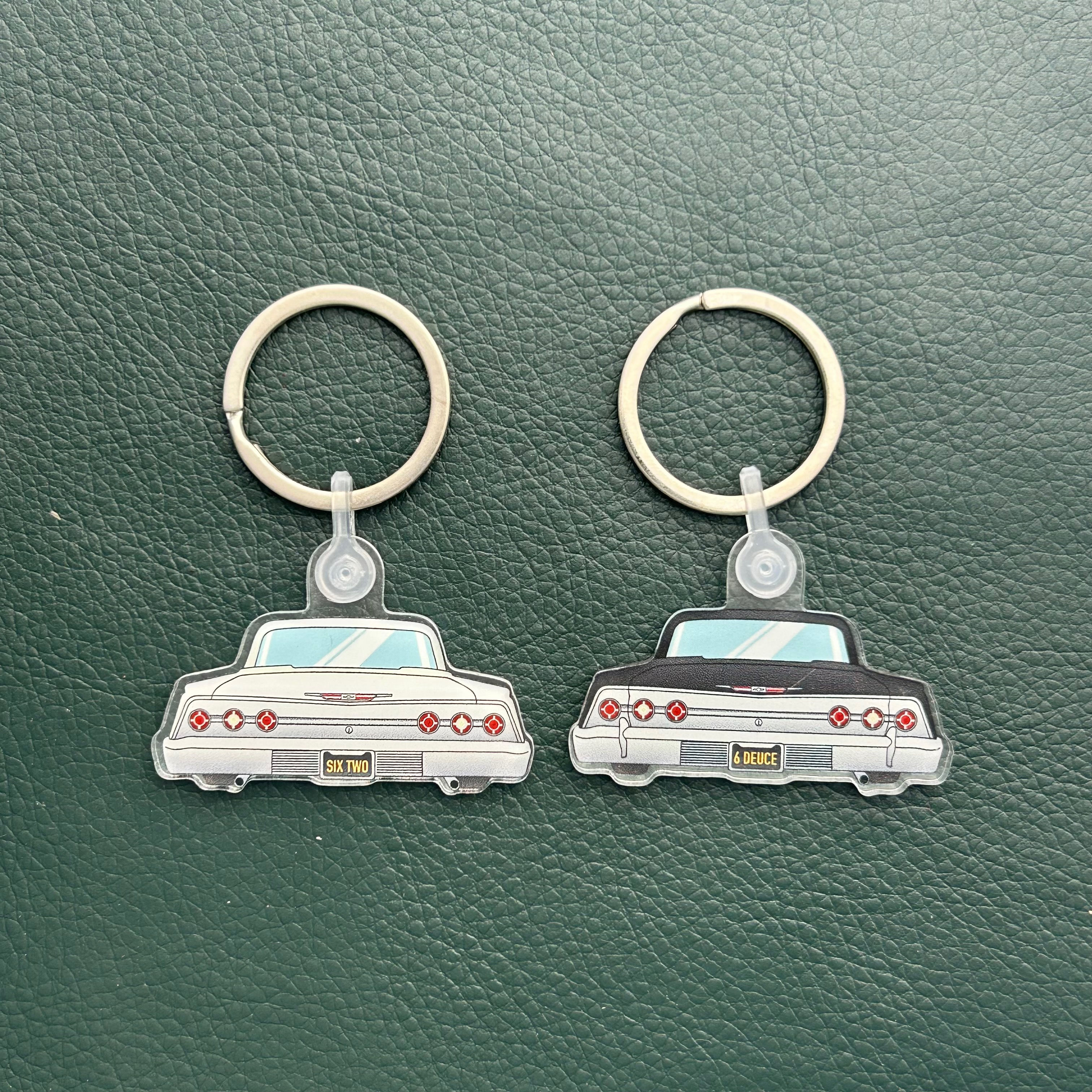1962 Chevy Impala Acrylic Keychain