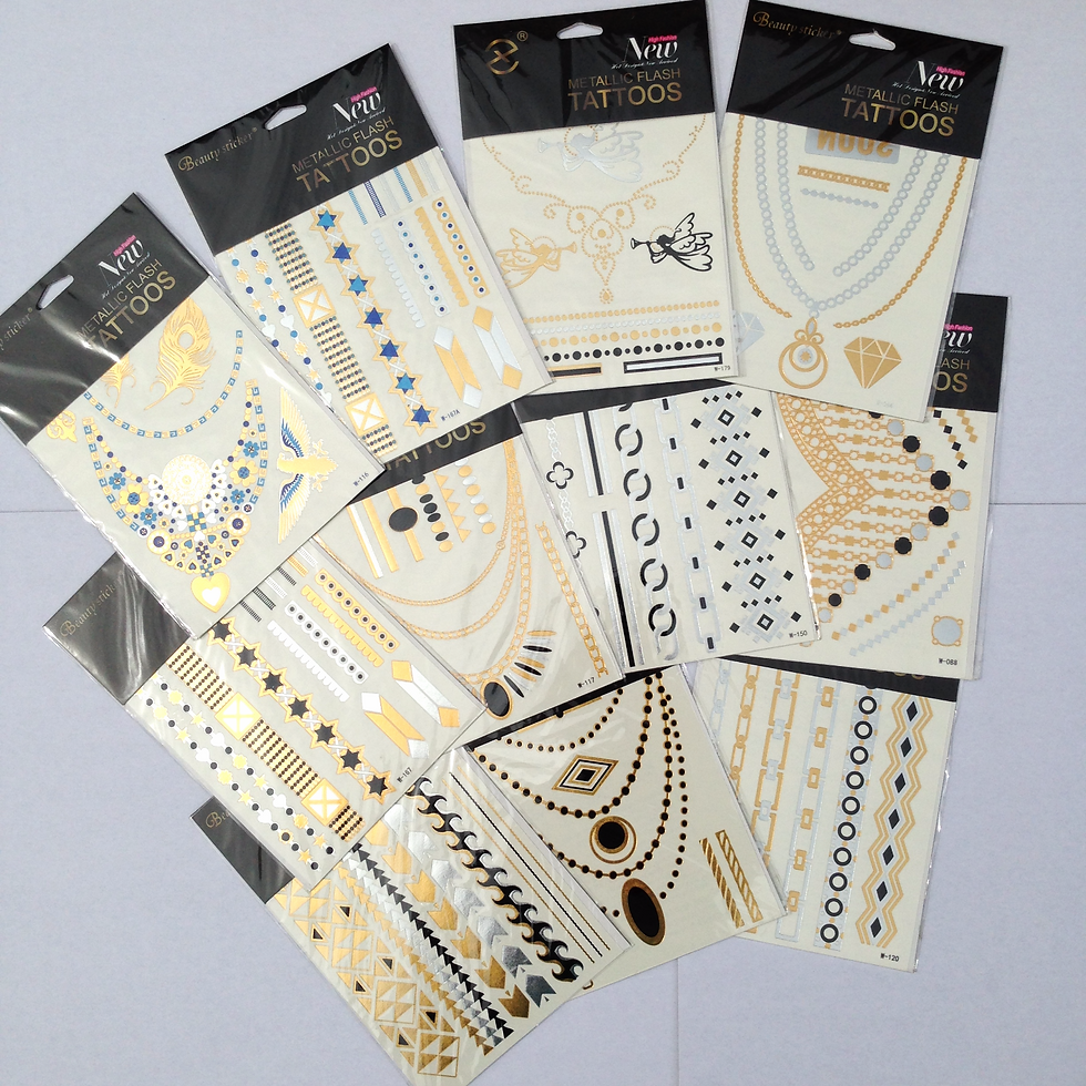 Metallic Tatoos