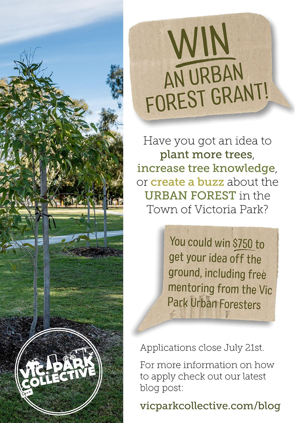 Urban Forest Grant Competition Poster