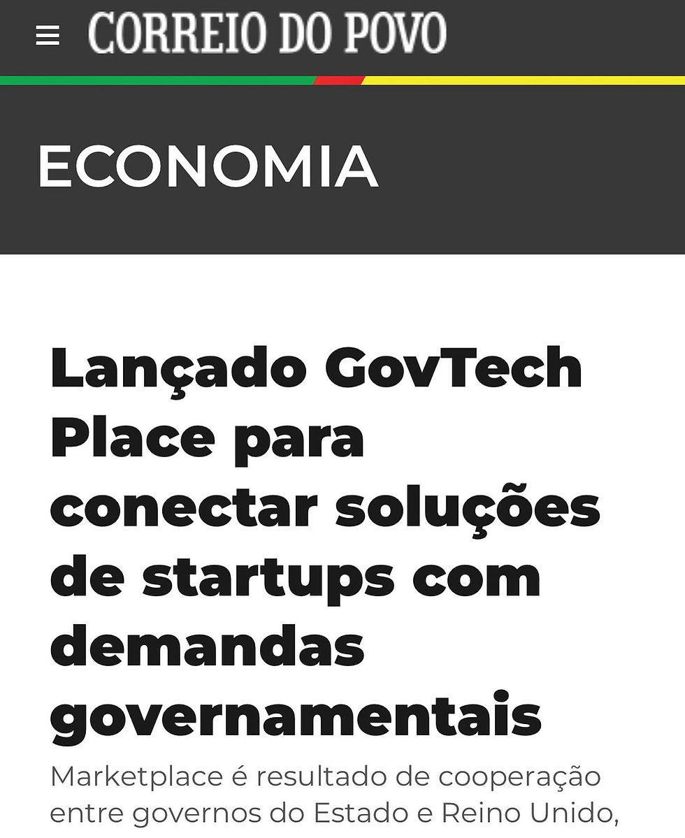 Lançado GovTech Place para conectar soluções de startups com demandas governamentais