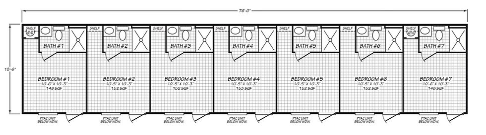 Thumbnail: Workforce Mancamp 16767F 7 bedroom • 7 bathroom • 1,178 sqft