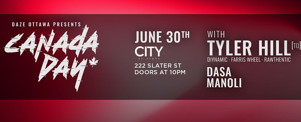DAZE: CANADA DAY PRE-PARTY