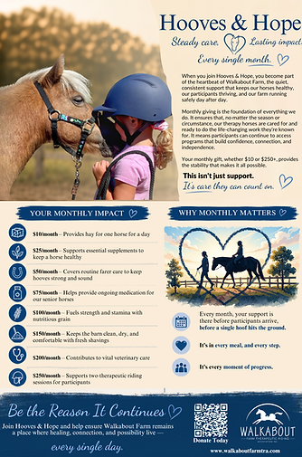 Hooves & Hope - Poster