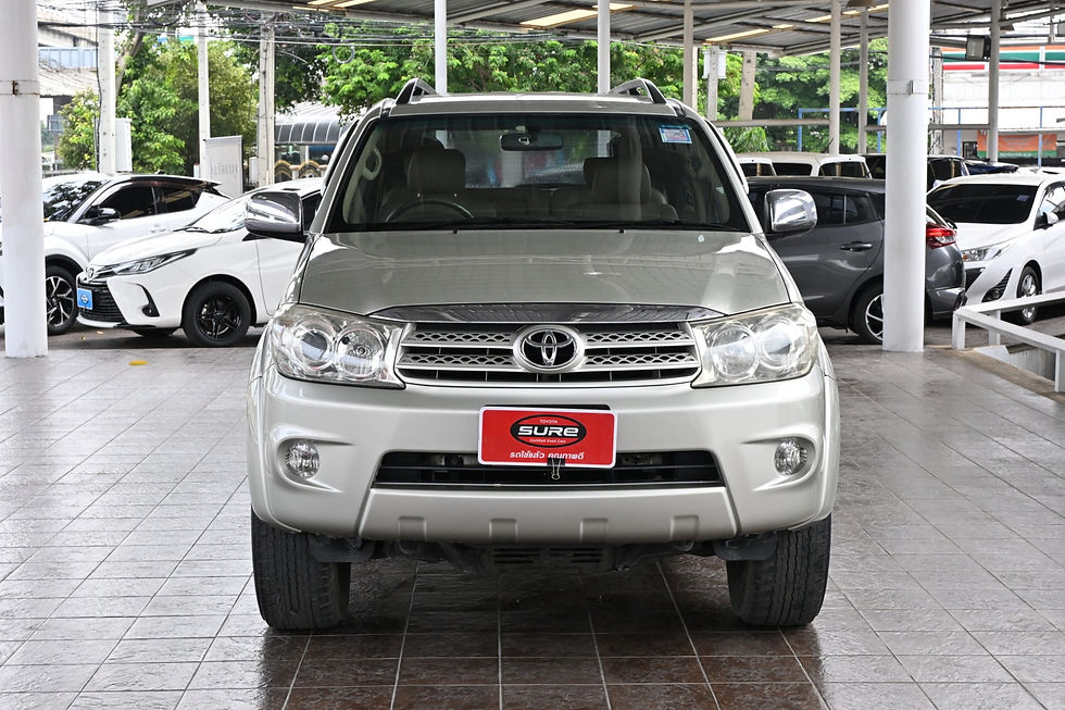 Thumbnail: Toyota Fortuner 2.7 V 2WD ปี2009 (โฉมหน้ายักษ์)