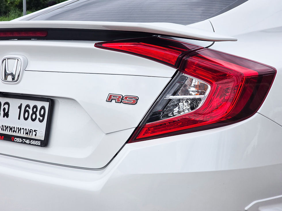 Thumbnail: HONDA CIVIC FC 1.5 TURBO RS A/T สีขาว ปี 2019