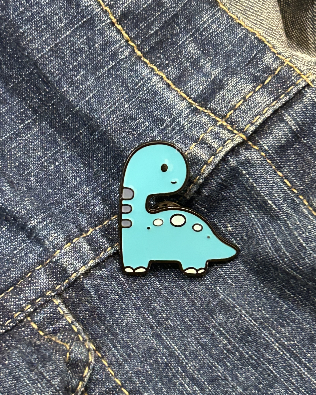 Kawaii Dinosaur Lapel Pin