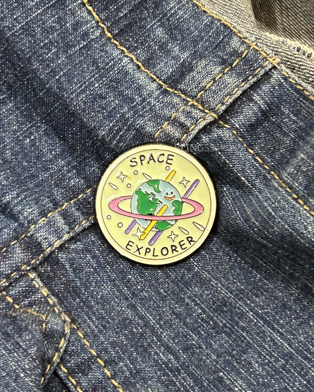 Space Explorer Lapel Pin