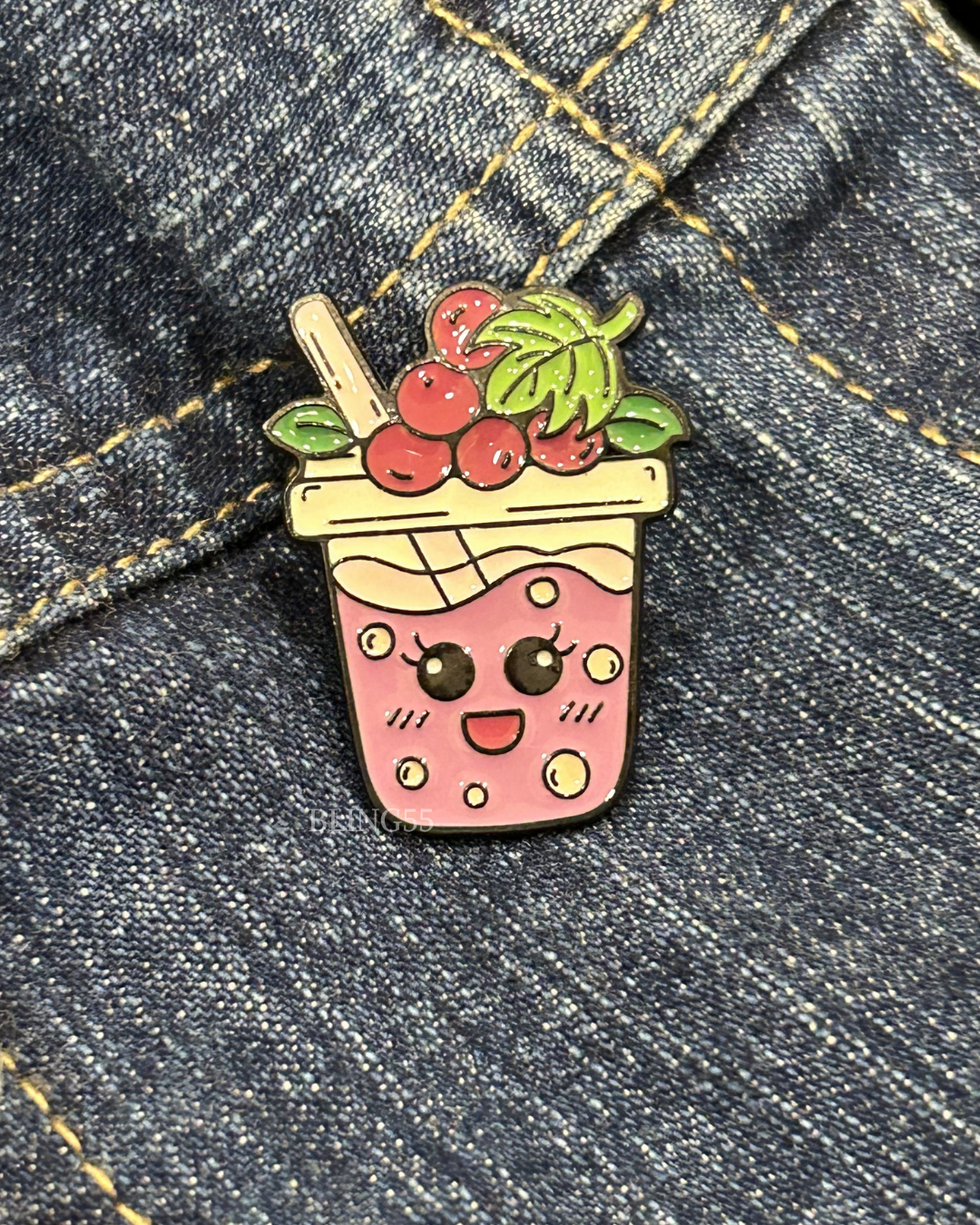Grape Juice Lapel Pin