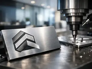 CNC gefräste Firmenschilder mit klarer Wirkung