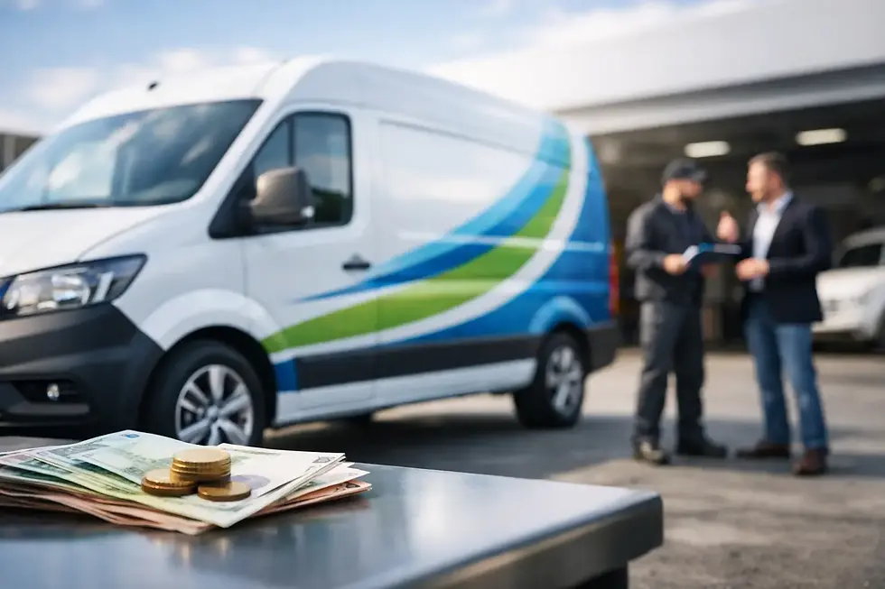 Fahrzeugbeschriftung Firmenwagen Kosten realistisch