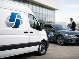 Firmenlogo auf Fahrzeugen professionell einsetzen