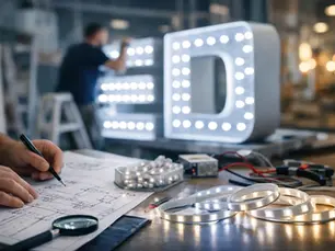 LED-Umrüstung Leuchtwerbung richtig planen