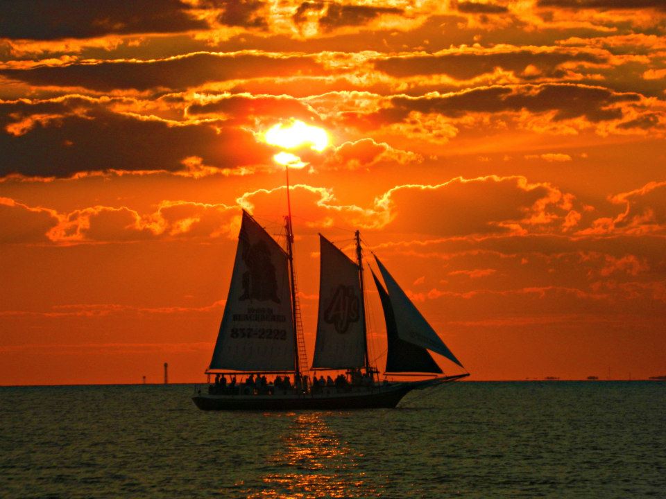 sunset sailboat destin fl