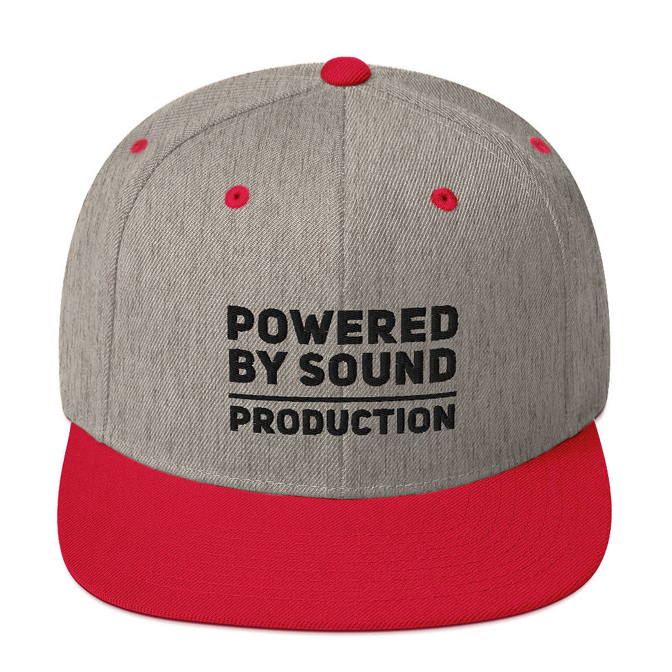 Thumbnail: Typography Snapback Hat