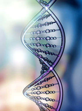 Colorful DNA Helix