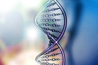 五顏六色的 DNA 螺旋