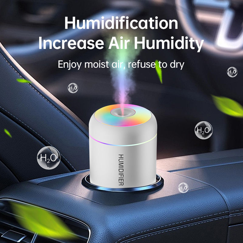 Thumbnail: 180ML Mini Air Humidifier USB Electric Aroma Diffuser Essential Oil Purifier Aro