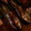 Thumbnail: Singarajah Deep Espresso Brown Penny Loafers