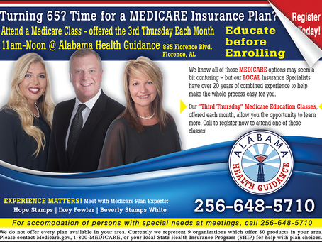 Educate Before Enrolling in Medicare - Event Dates