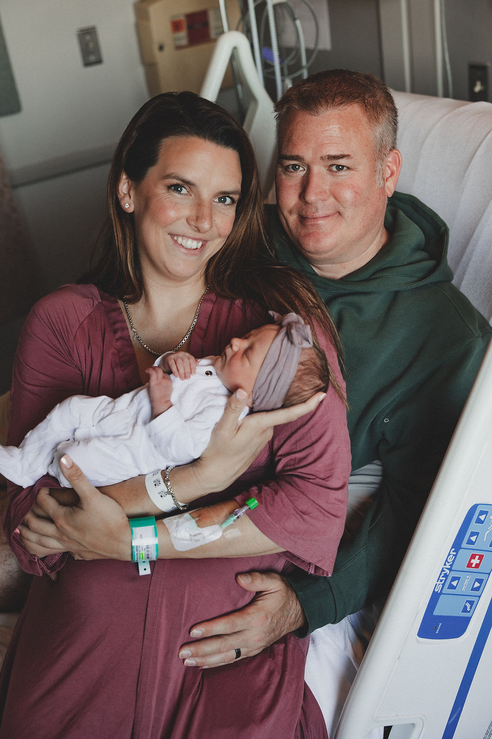 Baltimore Baby Photography in Hospital