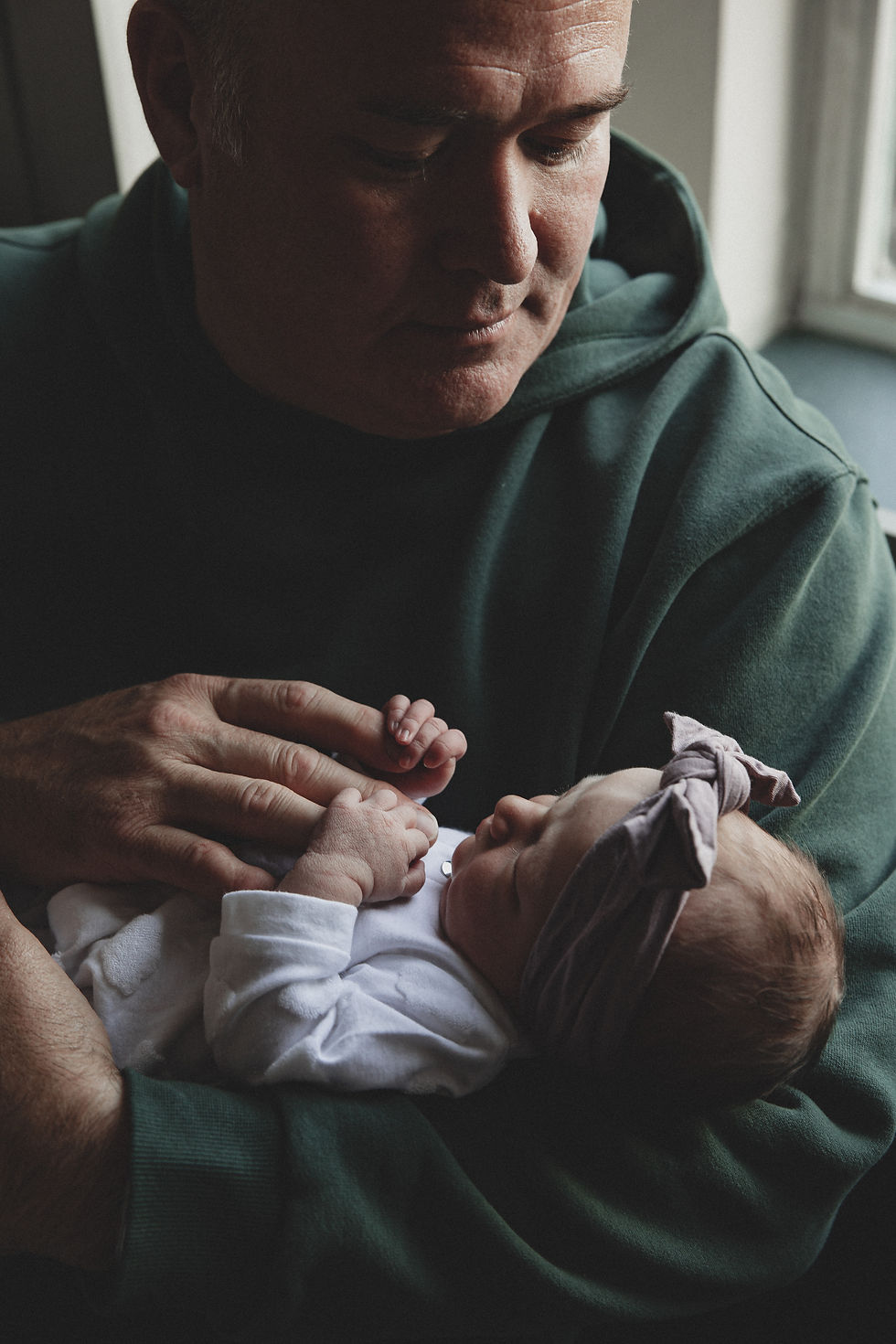 Baltimore Baby Photography in Hospital