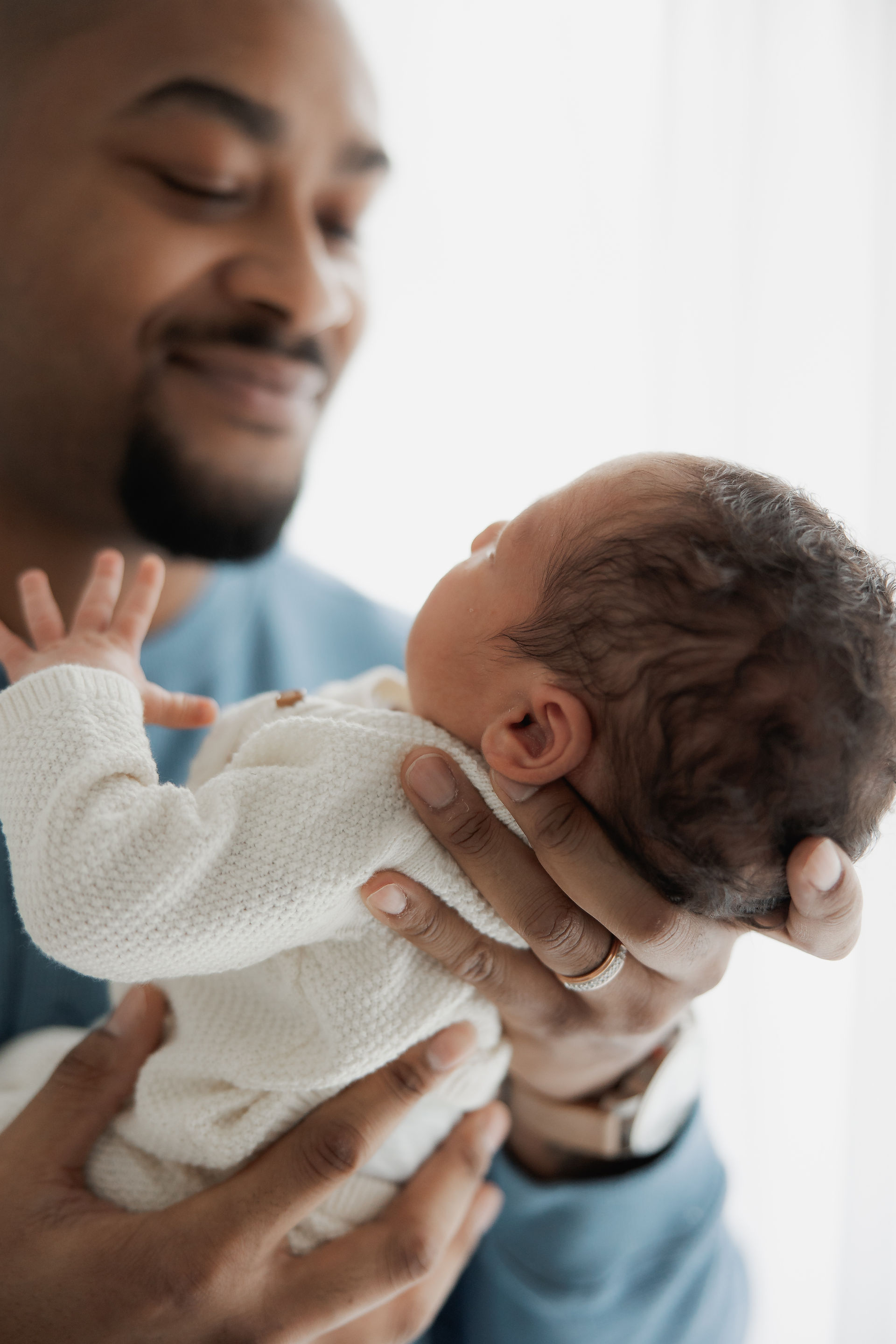 Dad with his baby